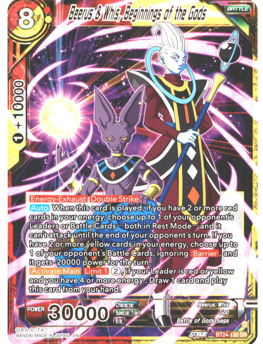 BT24 #130 Beerus & Whis, Beginnings of the Gods