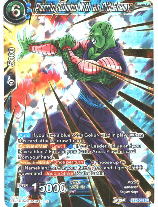 BT23 #048 Piccolo, Combo With an Old Enemy